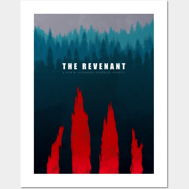 The Revenant - Minimal Film Fanart alternative Wall Art by HDMI2K